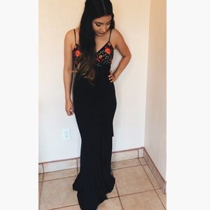 Beautiful floral long dress